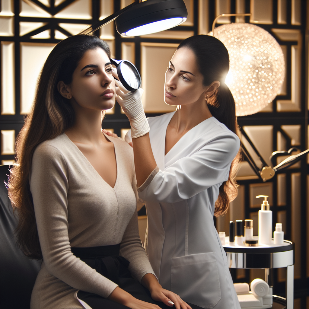 Personal skincare consultation