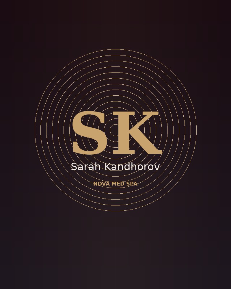 Sarah Kandhorov NP, Co-Founder Nova Med Spa